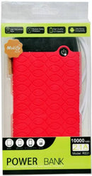 Modify-Buyone 10000 mAh Power Bank  (Red, Genuine Lithium Polymer Battery) - UNORMART