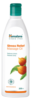 Himalaya Stress Relief Massage Oil 200Ml - UNORMART